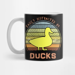 Easily Distracted By Ducks Mug